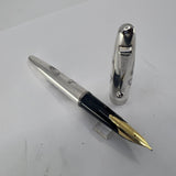 Namiki Sterling Silver Dragon Fountain Pen  - Broad 18kt Gold  Nib