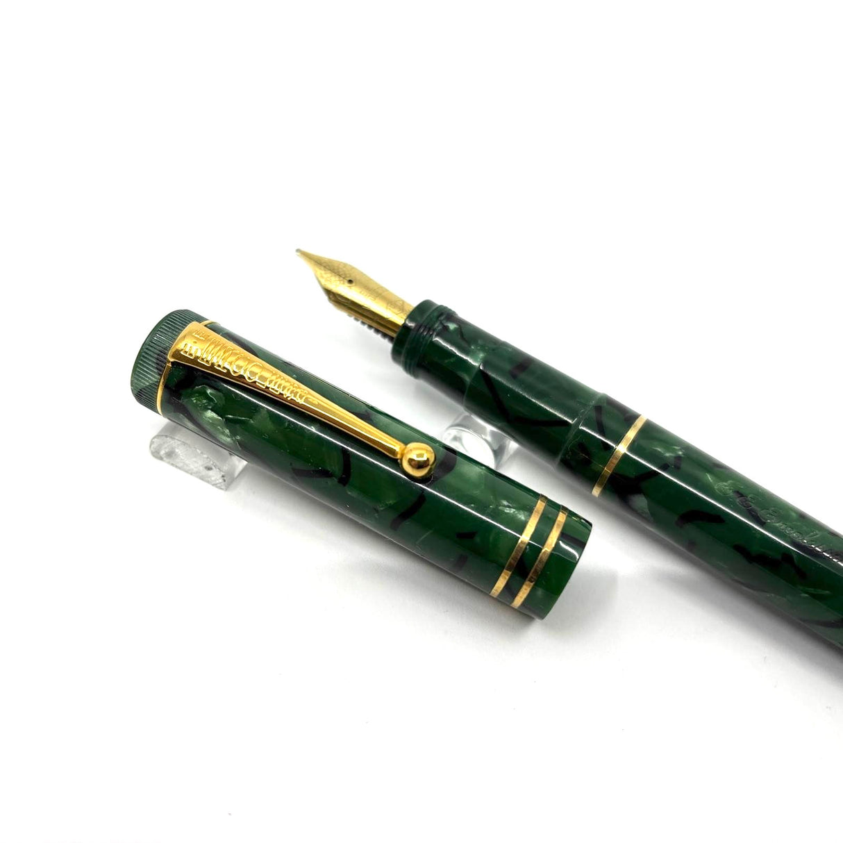 OMAS Ercolessi Green Marbled Limited Edition  Fountain Pen