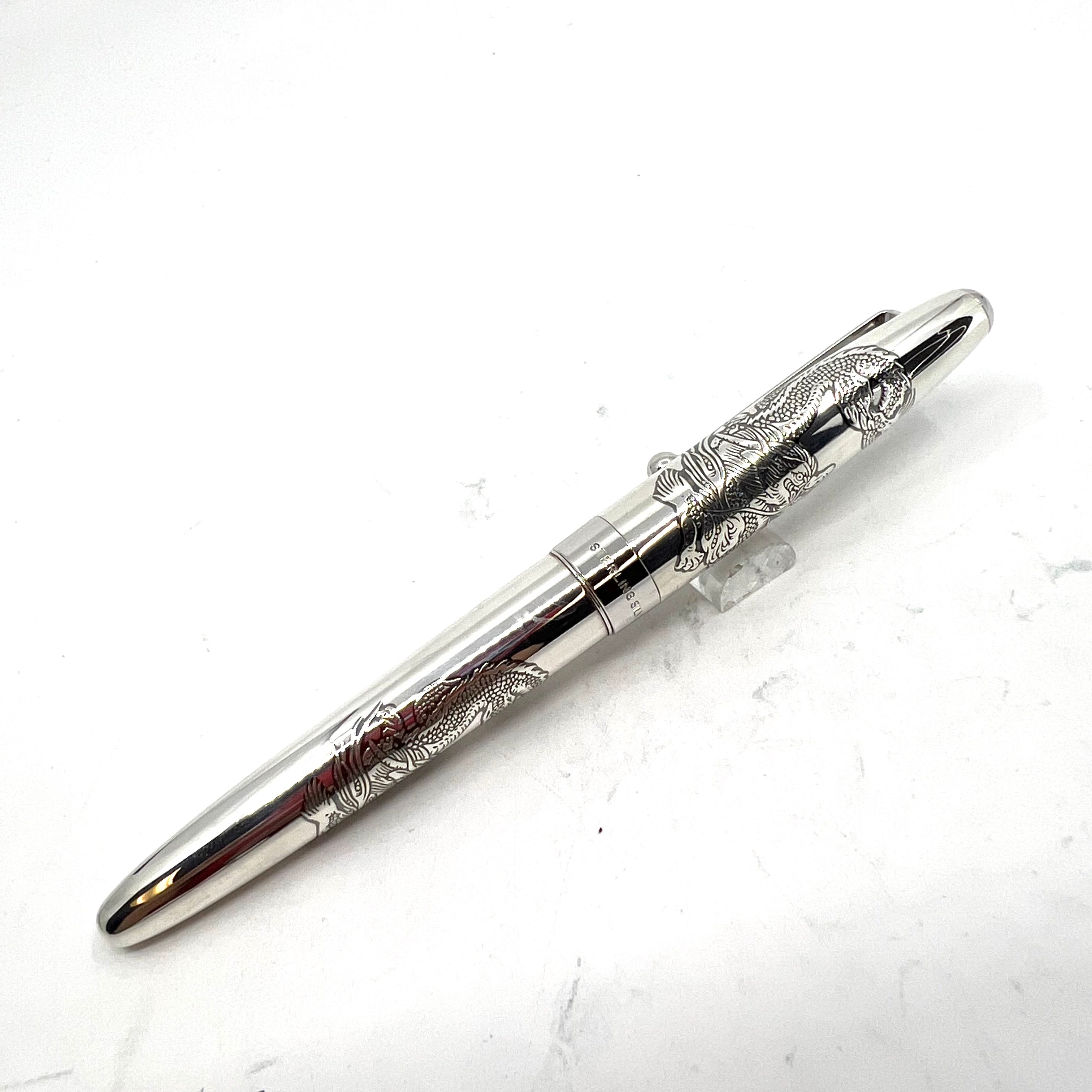 Pilot-Namiki Sterling Silver Dragon Fountain Pen – Fountain Pen