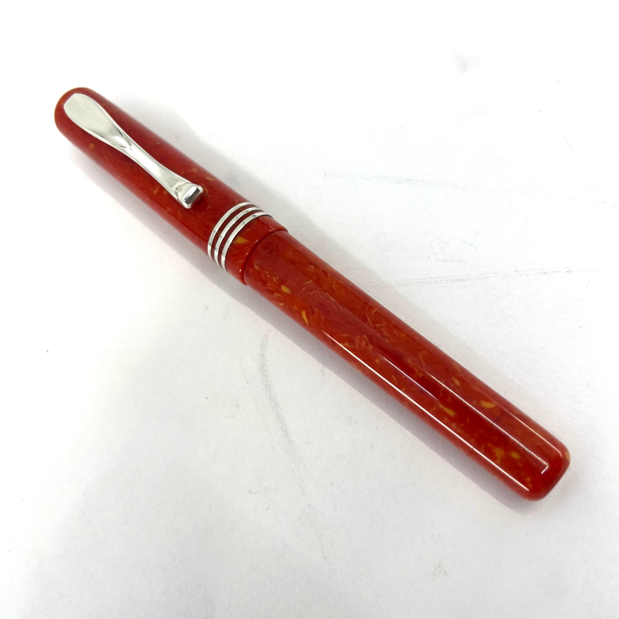 Visconti Voyager Coral Celluloid 10 years anniversary 1988-1998 - Eco-Rollerball