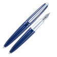 Diplomat Aero Midnight Blue - Fountain Pen w/Steel Nib