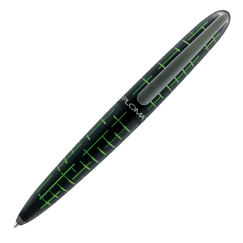 Diplomat Elox Matrix Black/Green - Ballpoint Pen