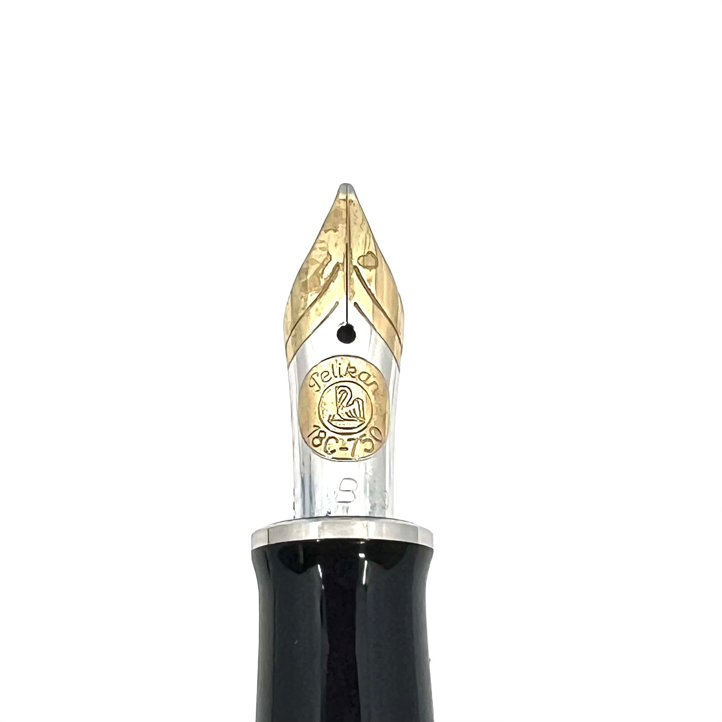 Pelikan M730 Souveran Sterling Silver & Black Fountain Pen