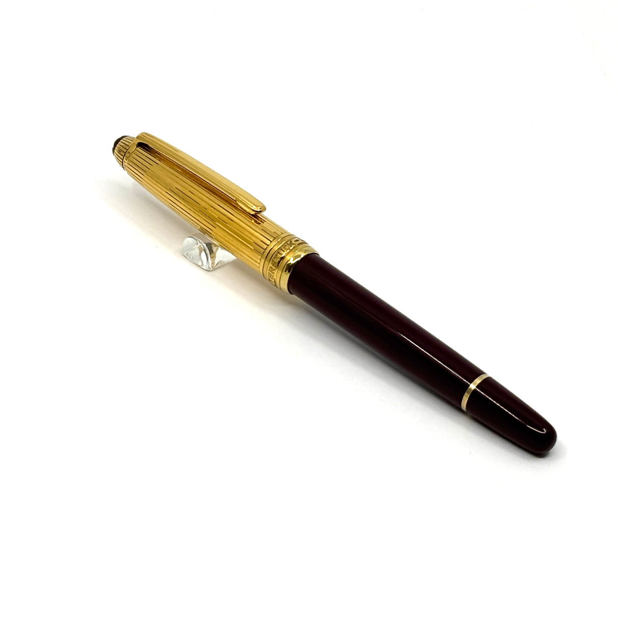 Montblanc Classique Doue Rollerball - Gold Vermeil Cap/Bordeaux Resin Barrel