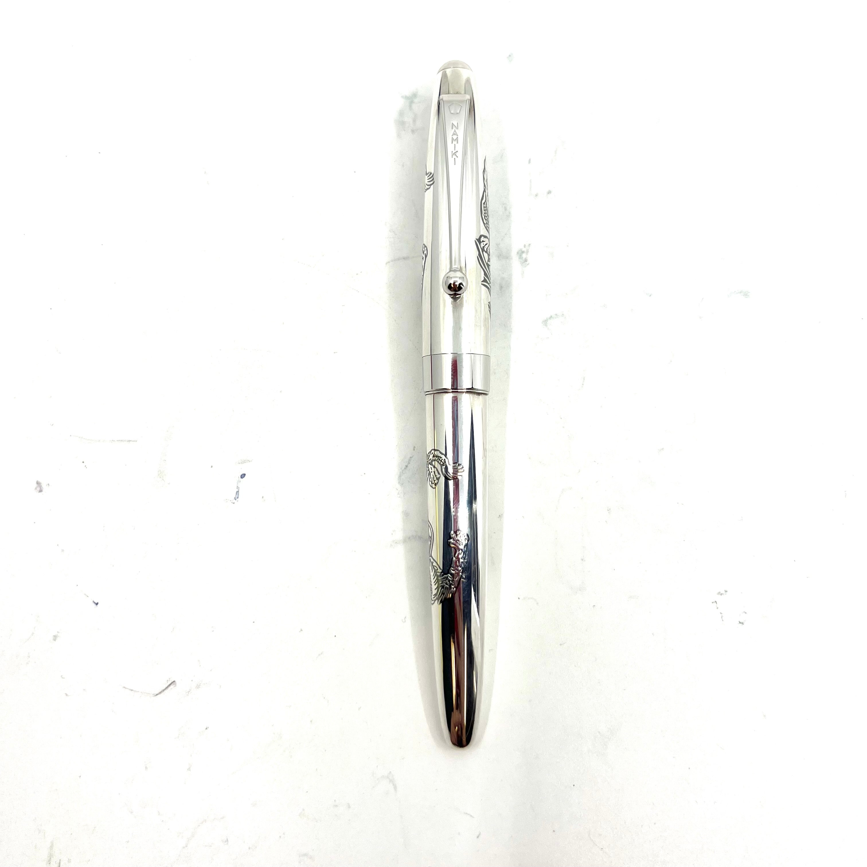 Pilot-Namiki Sterling Silver Dragon Fountain Pen – Fountain Pen