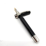 Visconti Opera Black Fluted & Facetted Fountain Pen