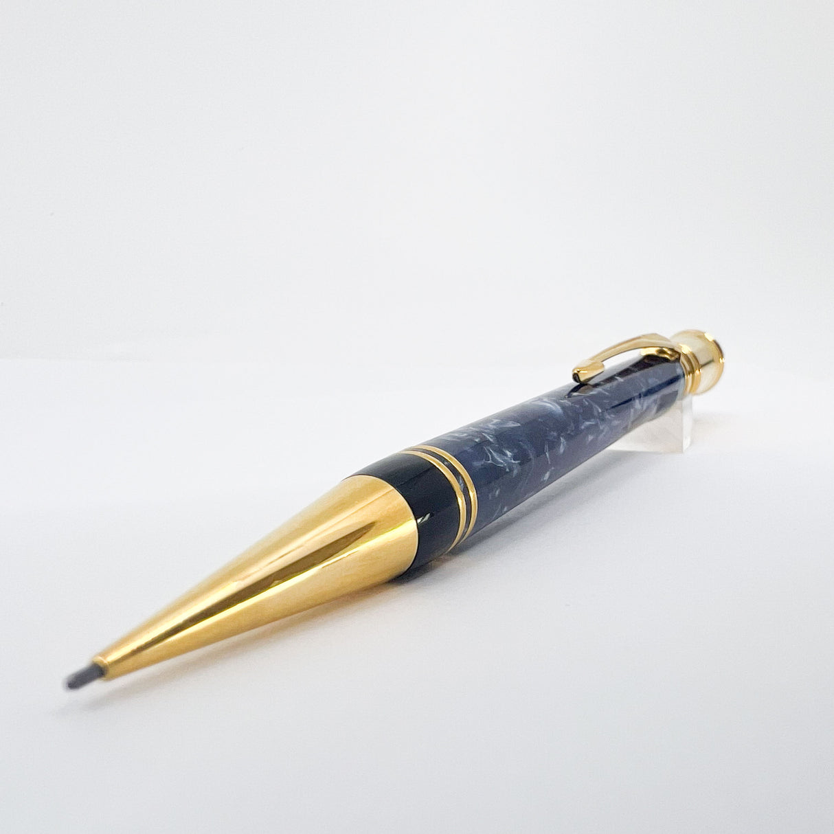 Parker Duofold Marble Blue Mechanical Pencil 0.9mm (Circa 1991)