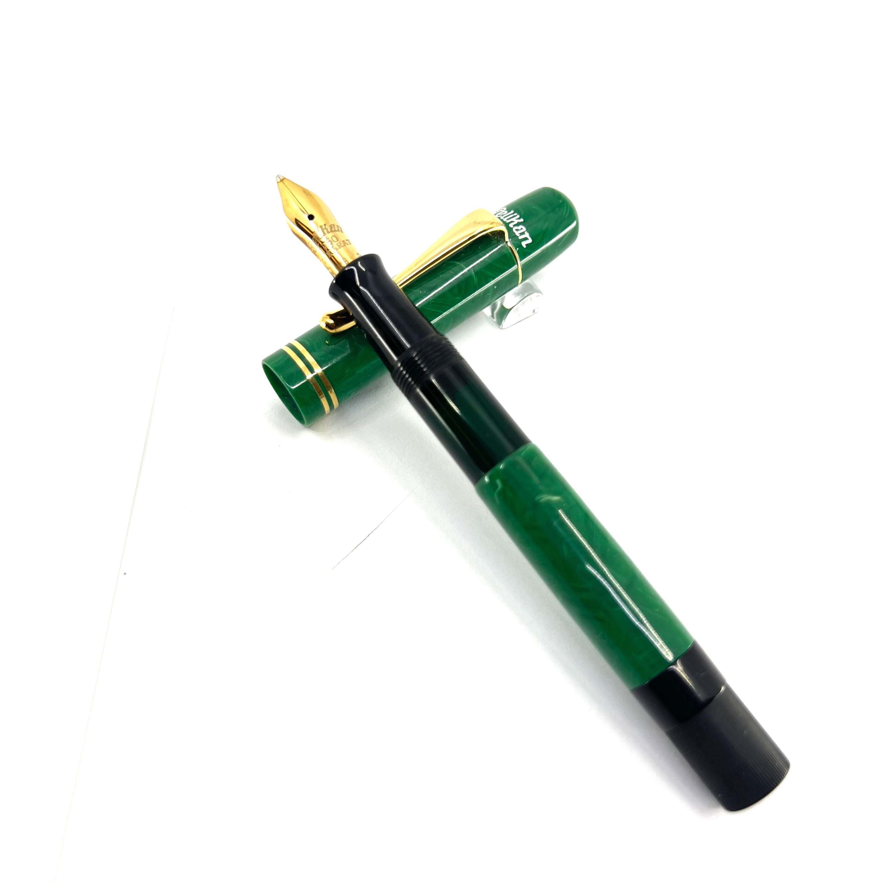 Pelikan ペリカン　1935 green F-nib Pelikan 