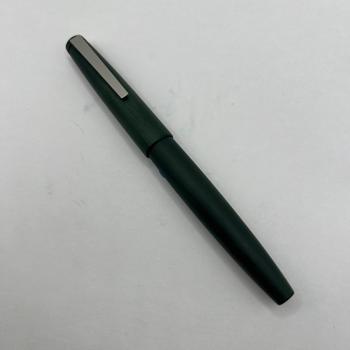 Lamy #2000 "Pine" Limited Edition - Brushed Dark Green Polycarbonate Fountain Pen   - Fine 14kt Gold Nib