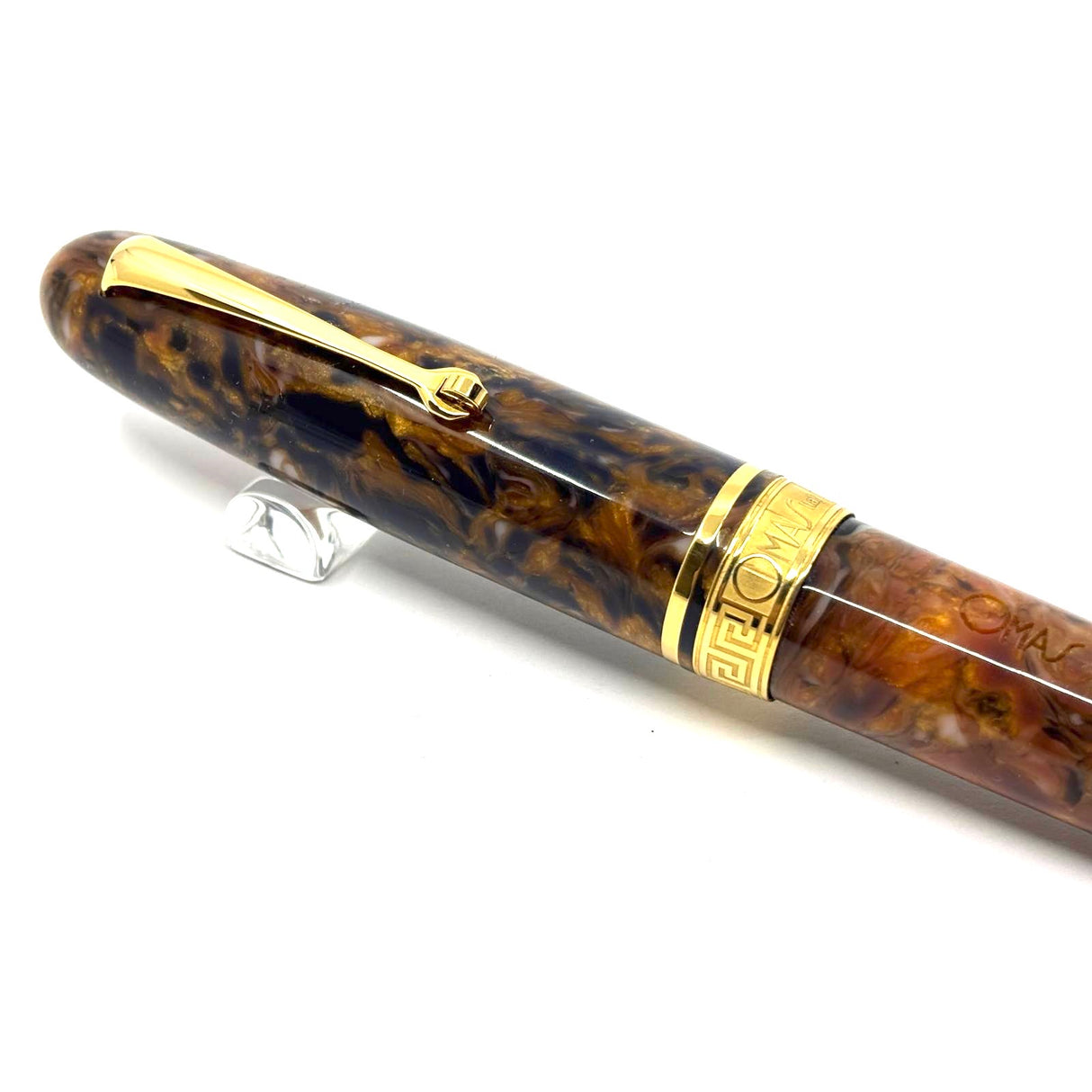 OMAS Gran Ogiva "222" Celluloid Blue Saffron Limited Edition Fountain Pen