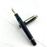 Pelikan M800 Black Fountain Pen -ITALIC BROAD NIB