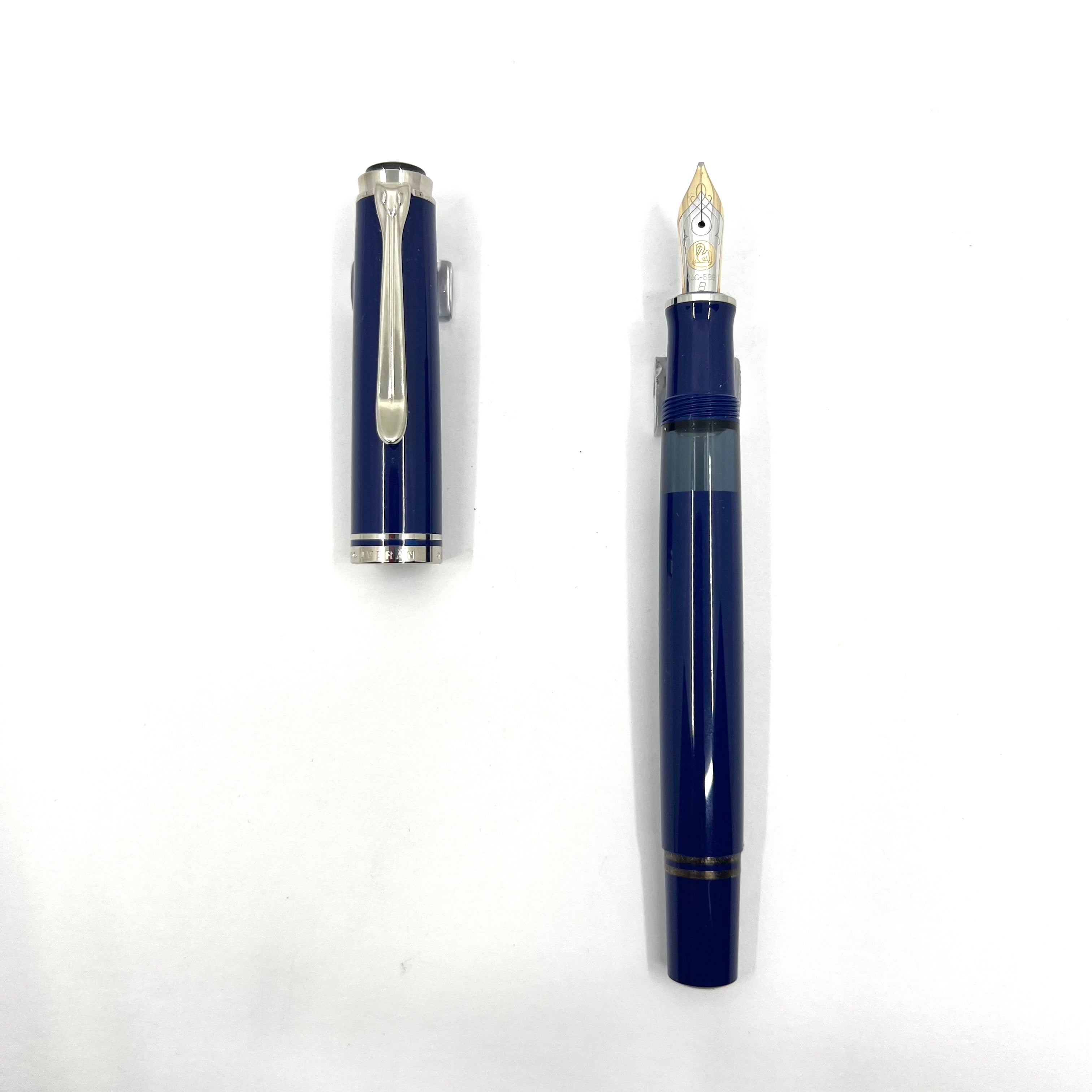 Pelikan M605 Solid Blue Special Edition Fountain Pen – Fountain