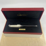 Cartier Backgammon Limited Edition Fountain Pen  - Fine 18kt Gold Nib