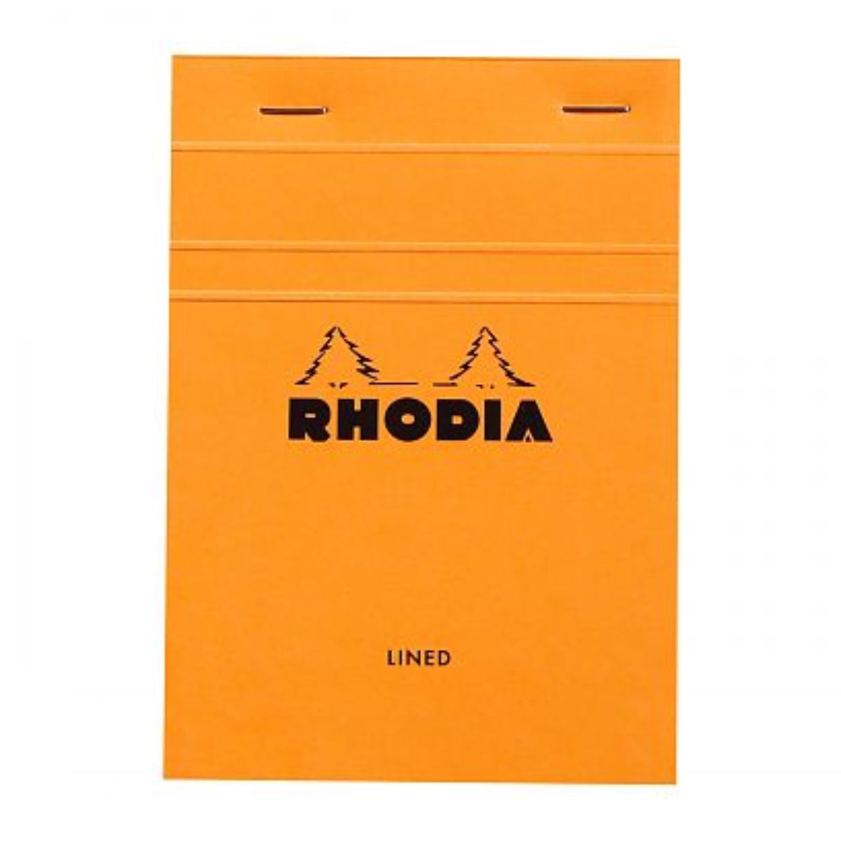 RHODIA ORANGE LINED NOTEPAD 4.1 X 5.8in (4 X 6)