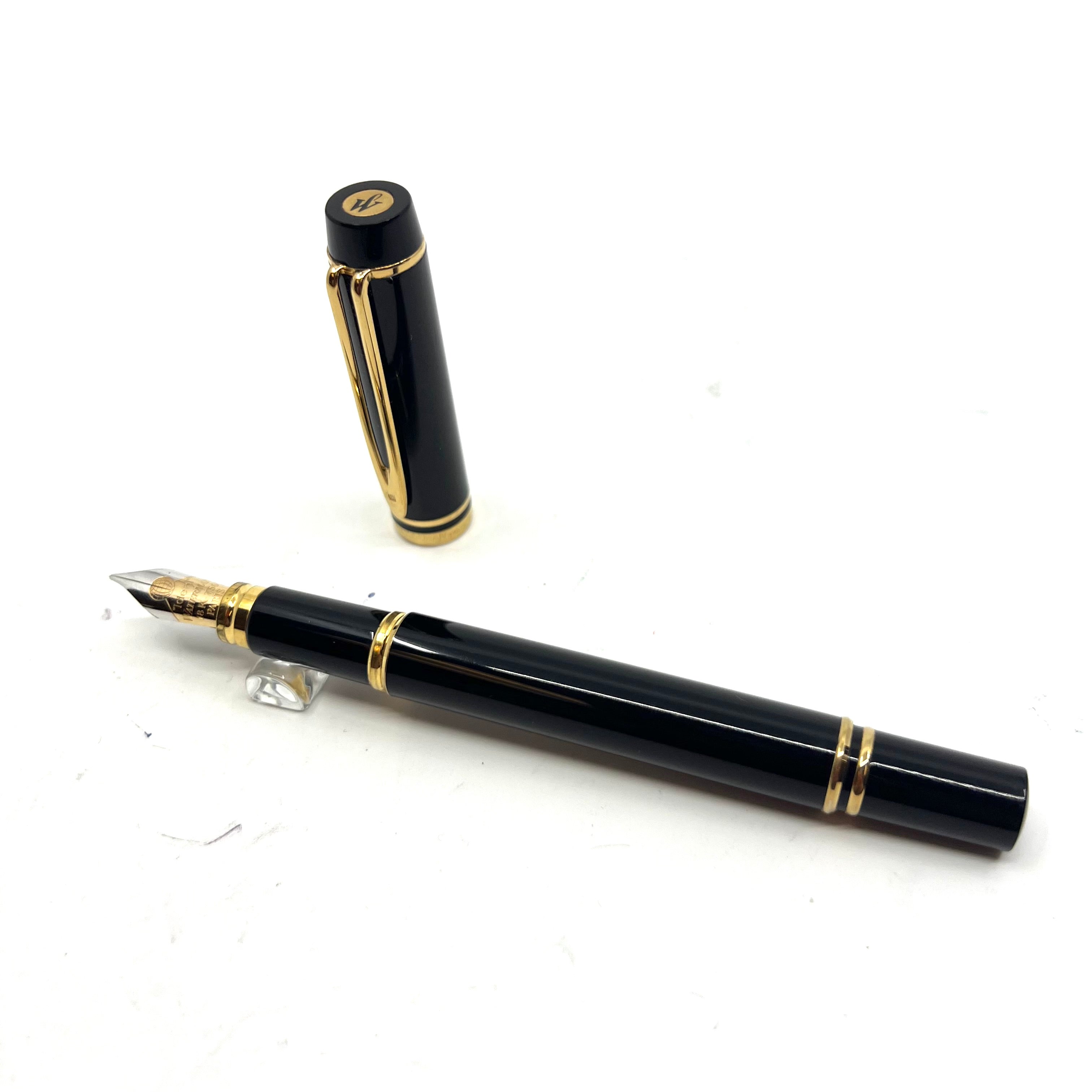 Waterman Man 100 Black Fountain Pen – Fountain Pen Hospital