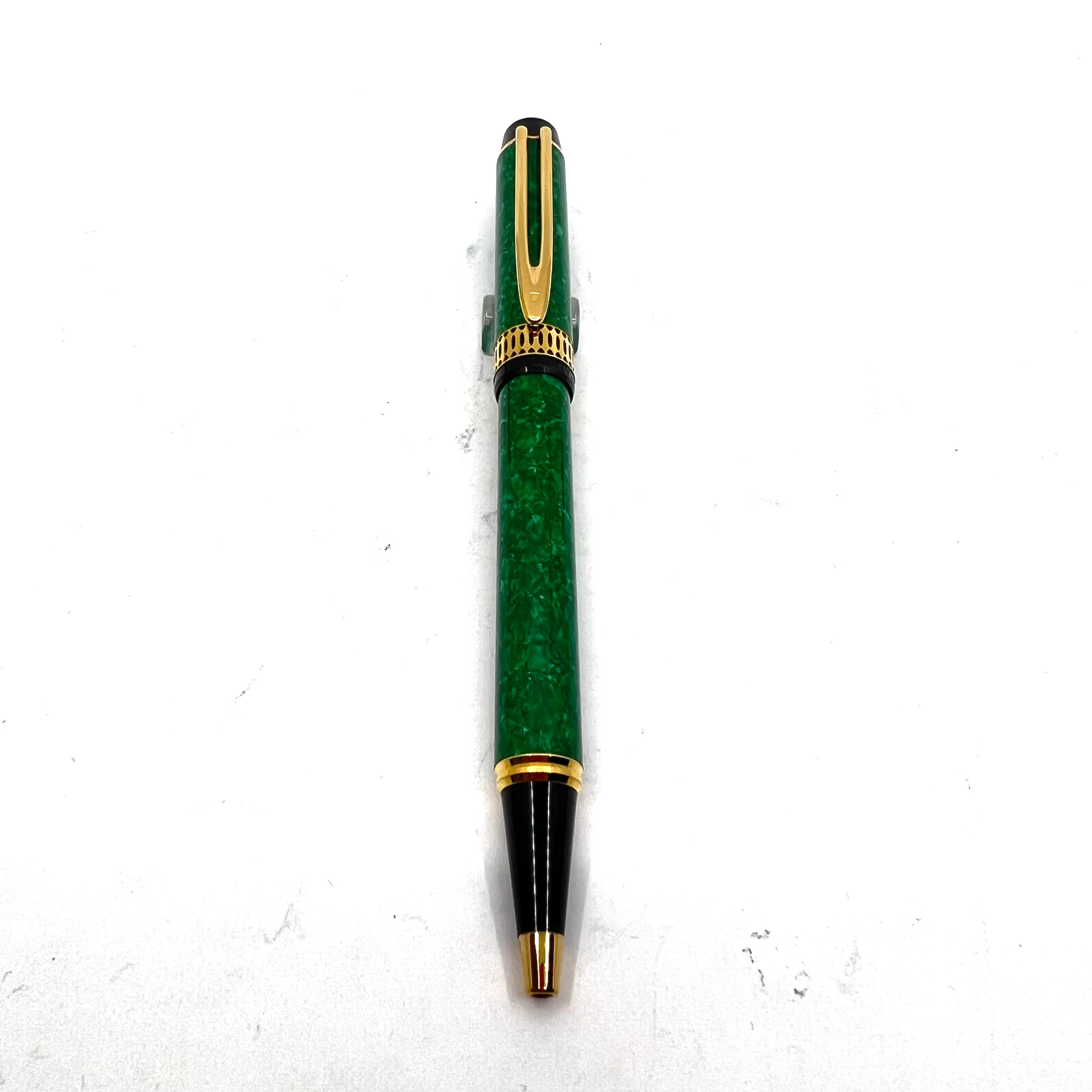 Waterman Patrician Green Marble Ballpoint Pen – Fountain Pen Hospital