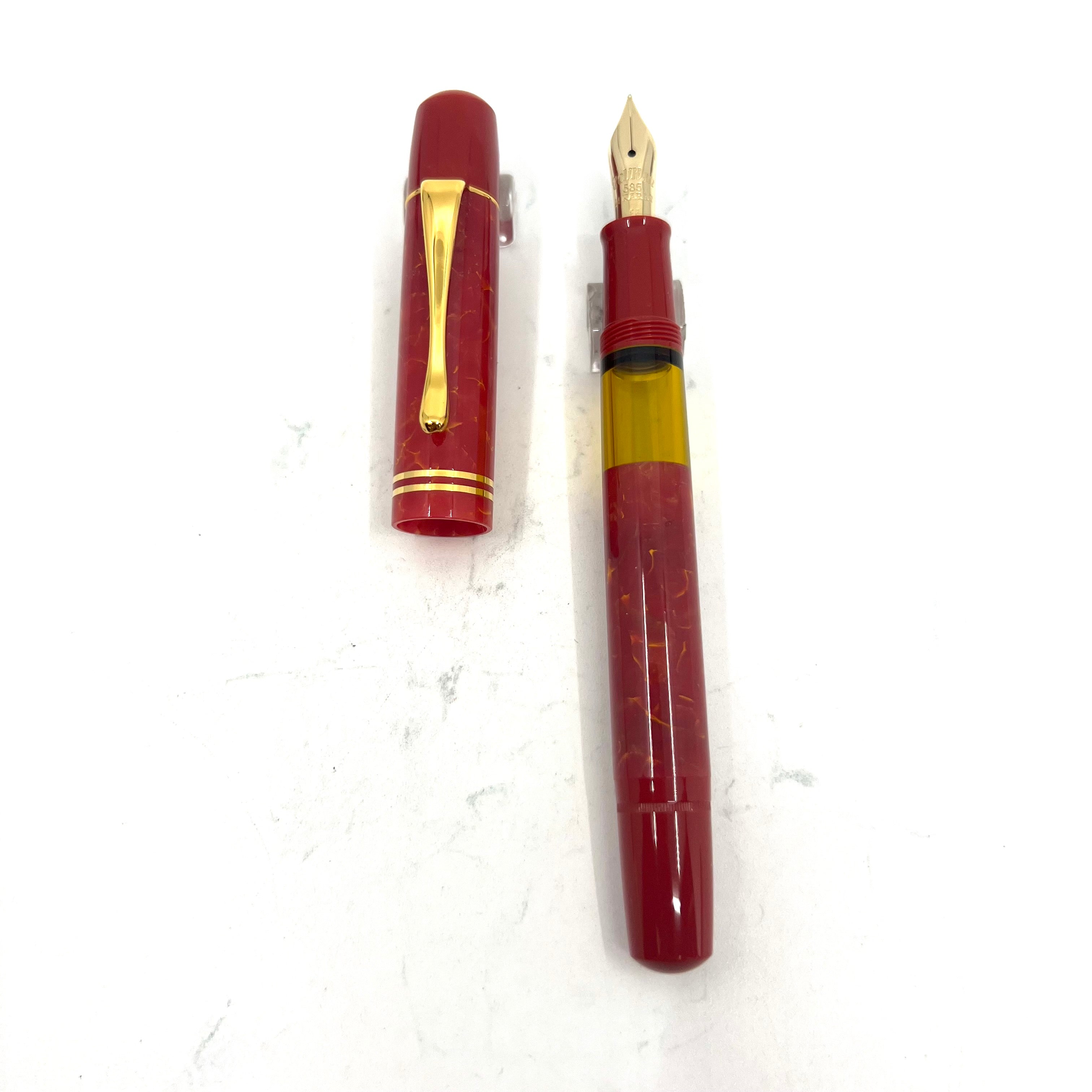 Pelikan M101N Bright Red Special Edition Fountain Pen – Fountain