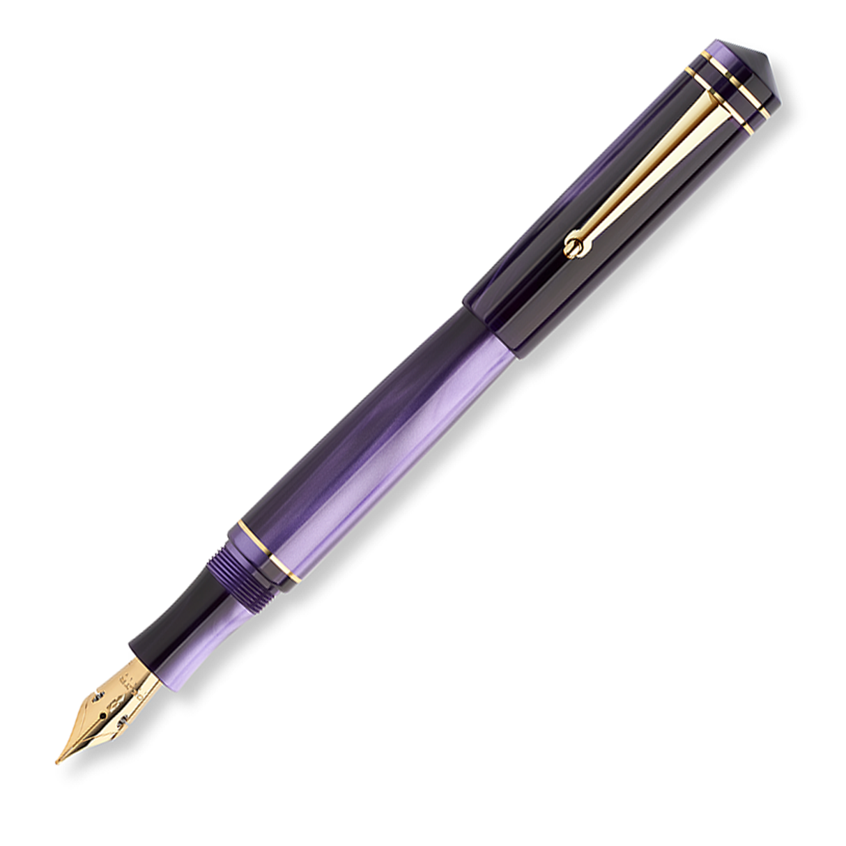 Delta Write Balance Purple - Fountain Pen