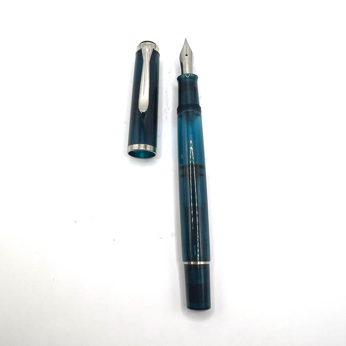 Pelikan M205 Aquamarine 2016 Special Edition Transparent Fountain Pen