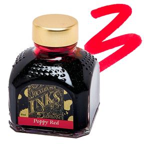 Diamine Ink Poppy Red 2.7 oz.