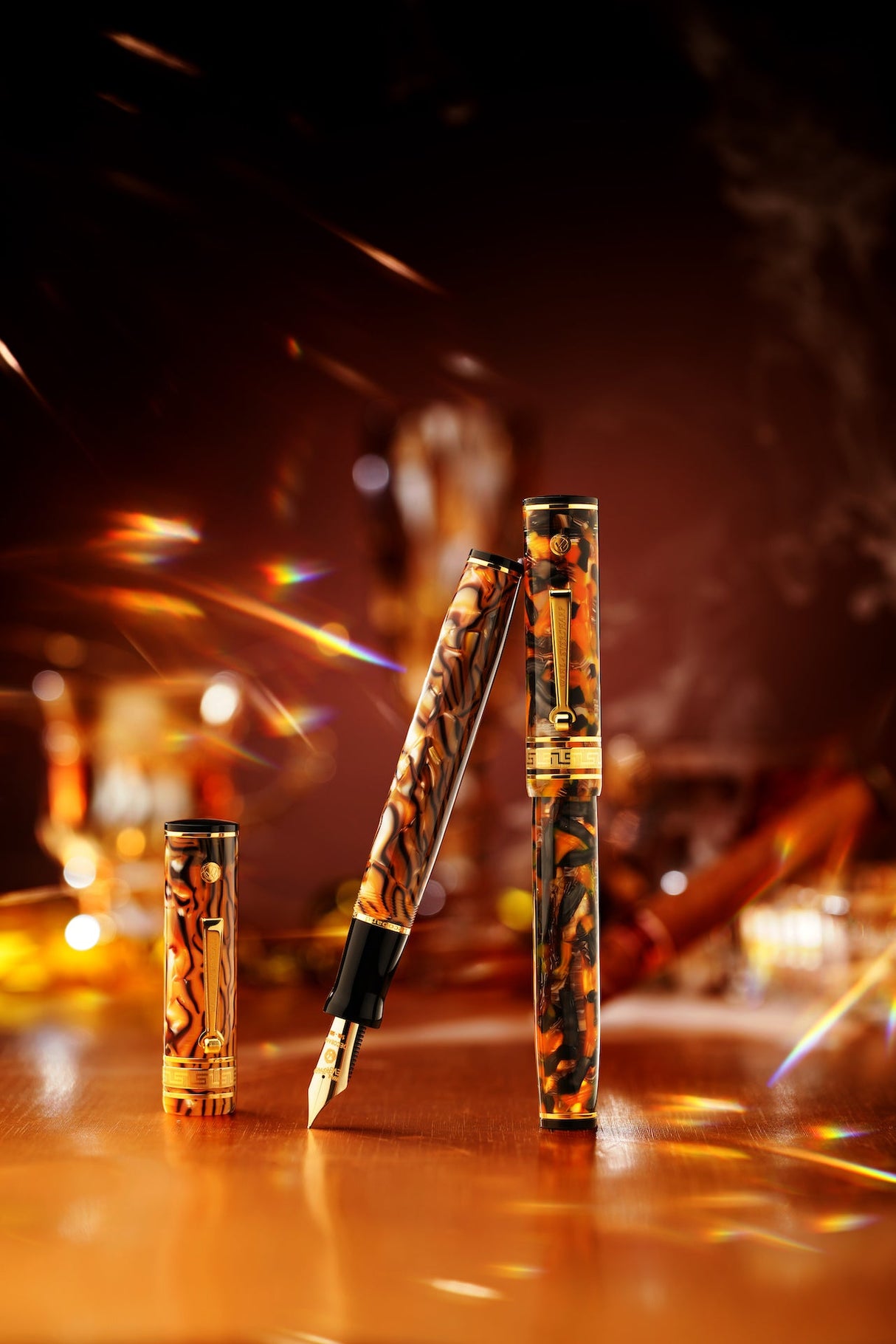 Wahl-Eversharp Decoband Cracked Ice Fountain Pen