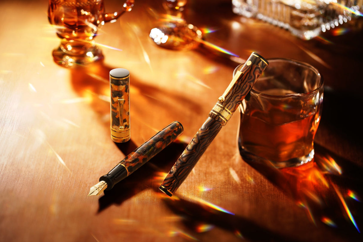 Wahl-Eversharp Decoband Tiger Eye Fountain Pen
