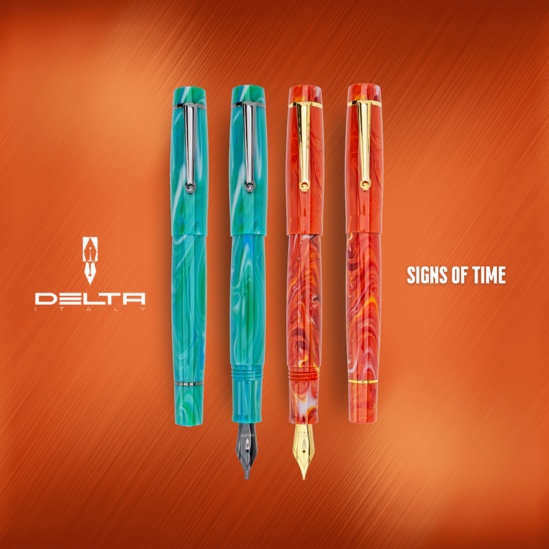Delta Signs of Time Neoclassica Romanticismo Fountain Pen Collection