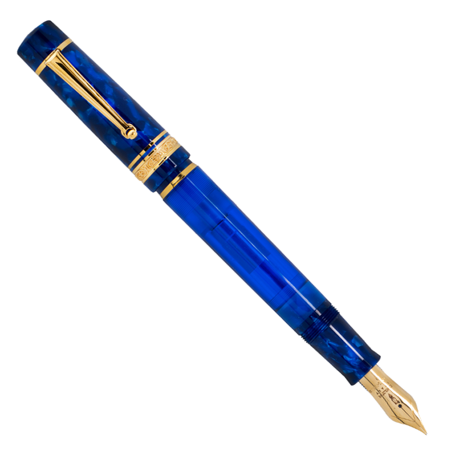 Delta Nobile Imperial Blu Blue - Fountain Pen - 18kt Nib