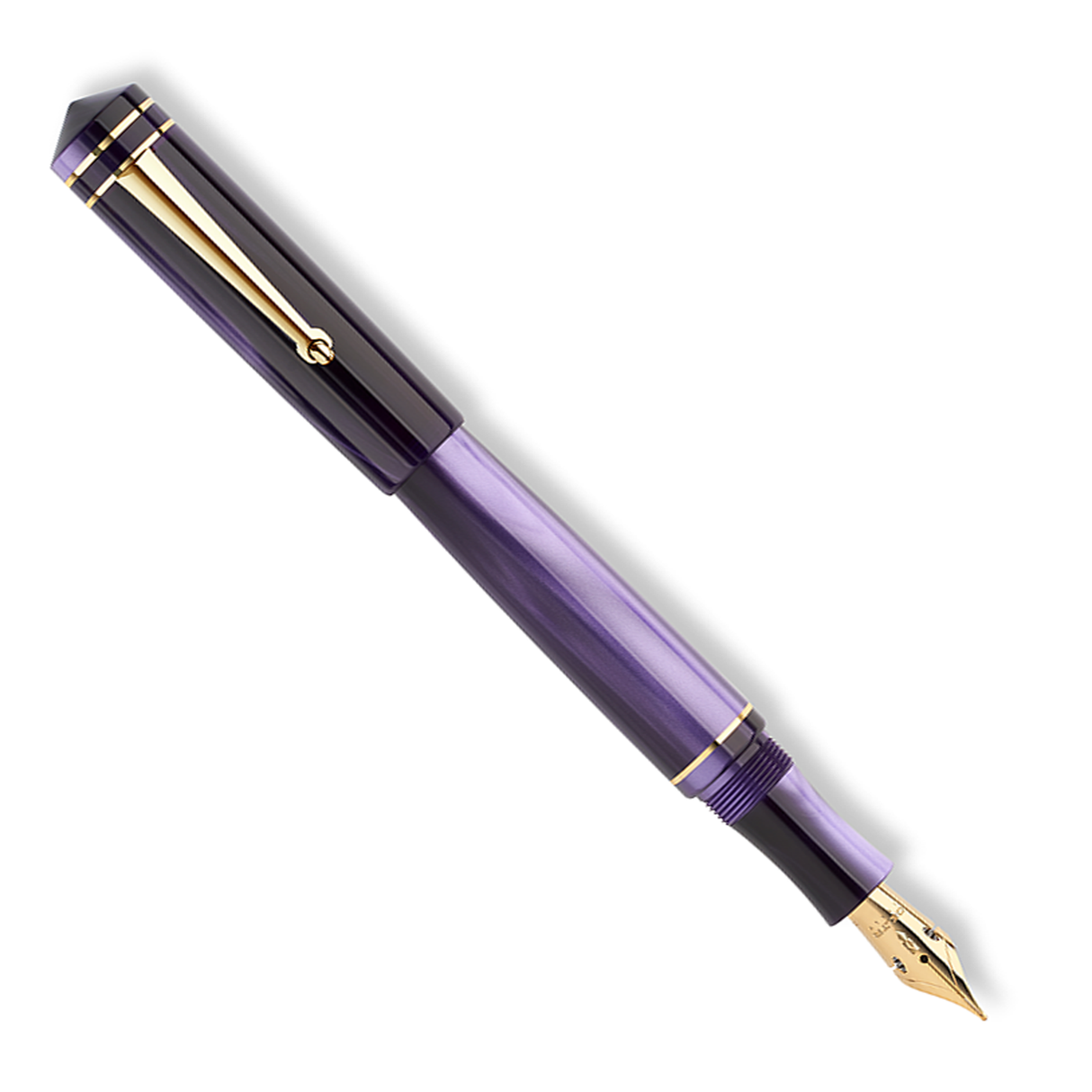 Delta Write Balance Purple - Fountain Pen