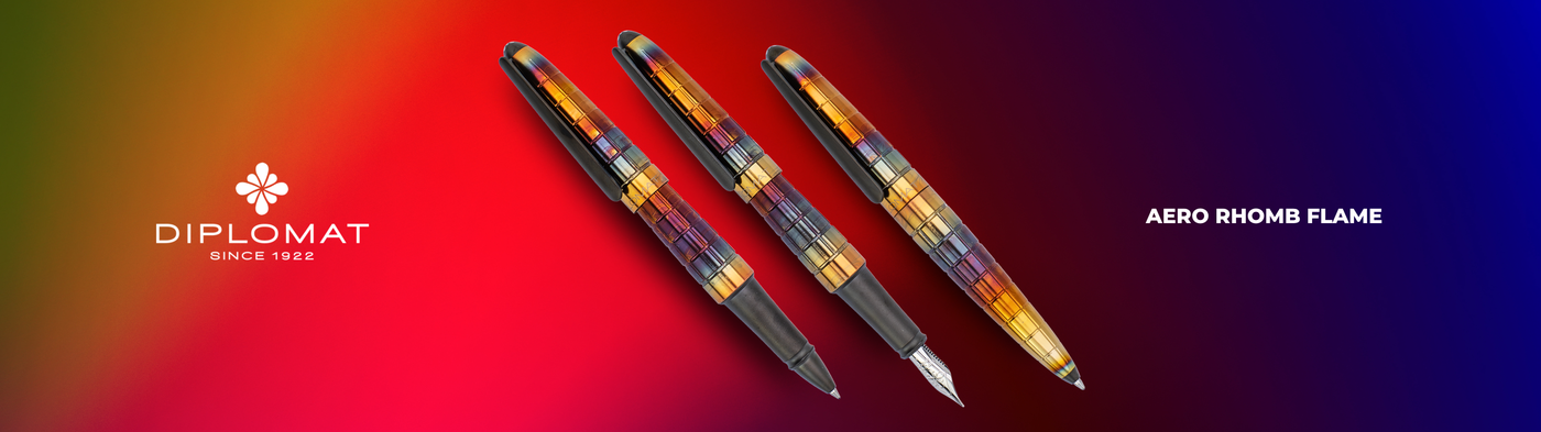 Diplomat Aero Rhomb Flame Collection
