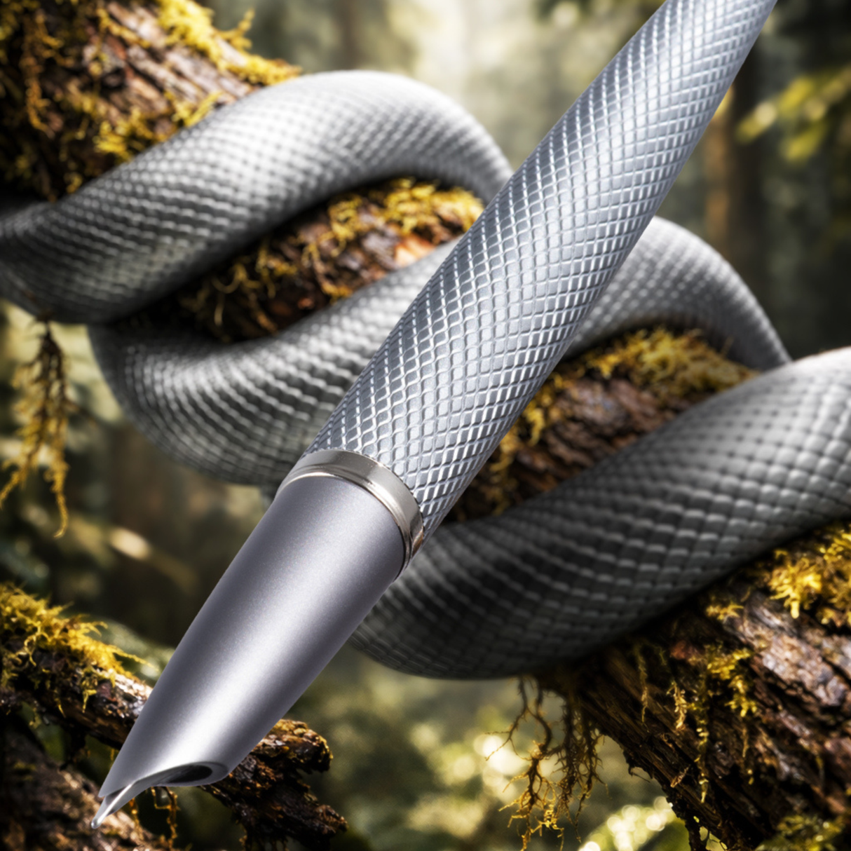 Diplomat Viper Silver Fountain Pen Collection