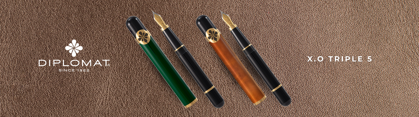 Diplomat X-O-Triple-5 Fountain Pen Collection