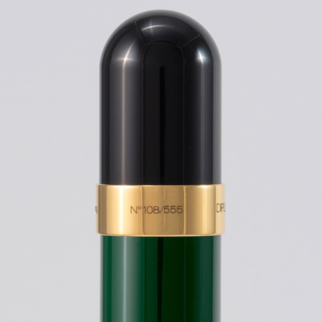 Diplomat XO Tiple 5 Camel Leather and Racing Green Lacquered Fountain Pen collection