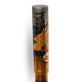 Namiki Emperor Double Dragon Maki-e Fountain Pen - Broad 18kt Gold Nib