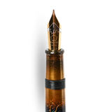 Namiki Emperor Double Dragon Maki-e Fountain Pen - Broad 18kt Gold Nib