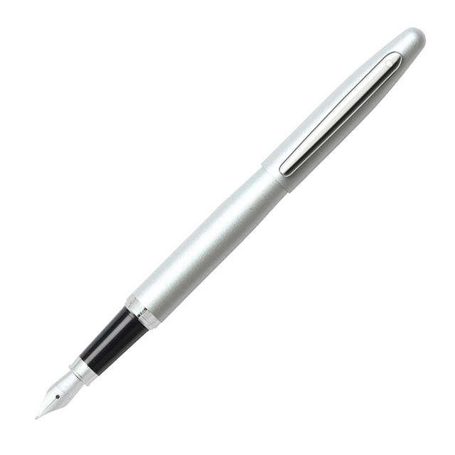 Sheaffer VFM Strobe Silve w/Chrome Trim - Fountain Pen