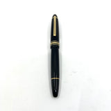 Montblanc #146 LeGrand Meisterstuck Black Resin Fountain Pen  - Flexible Broad 14kt Gold Nib