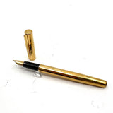 Waterman Facetted Gold-Plated Fountain Pen