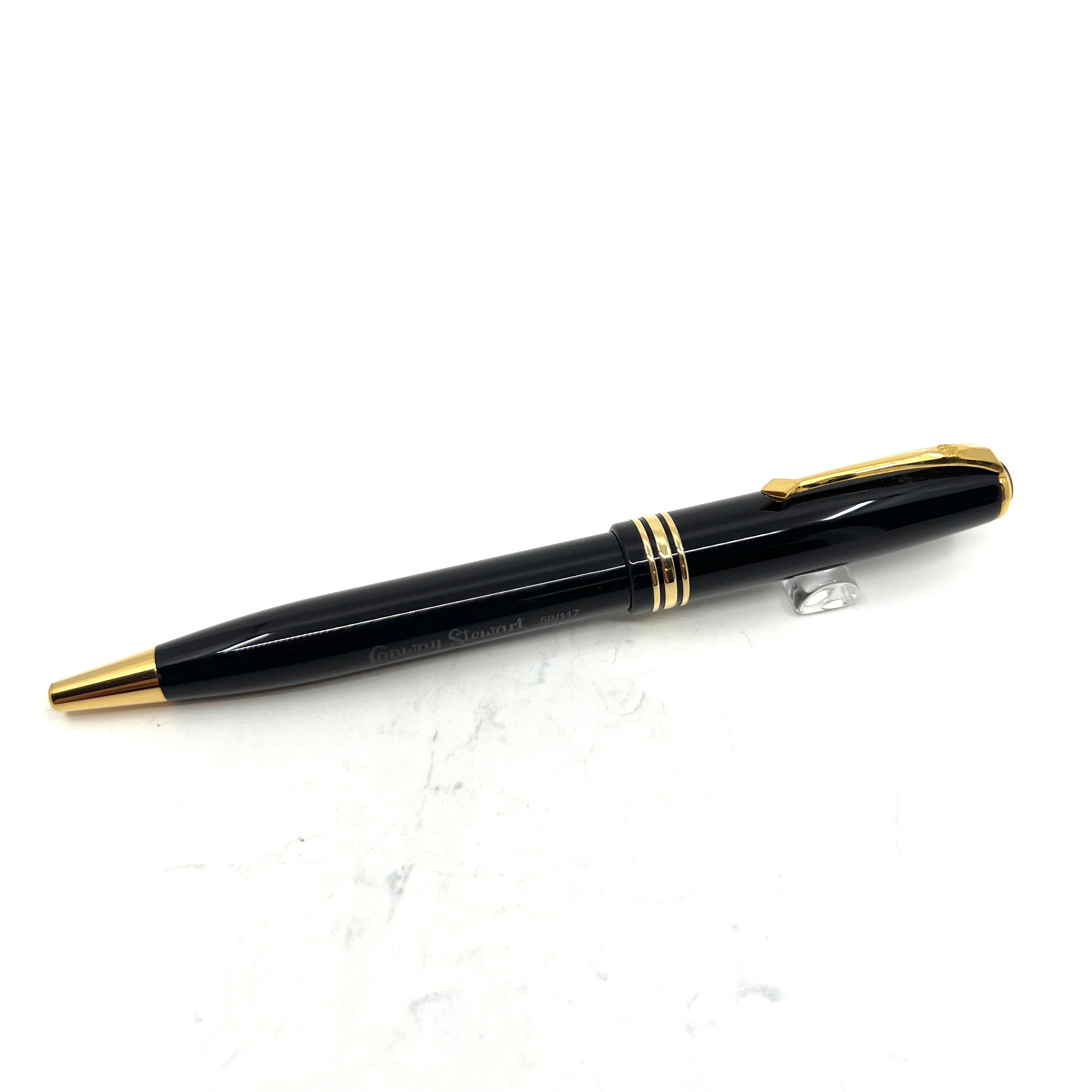 Conway Stewart Full Size Black Ballpoint Pen – Fountain Pen Hospital