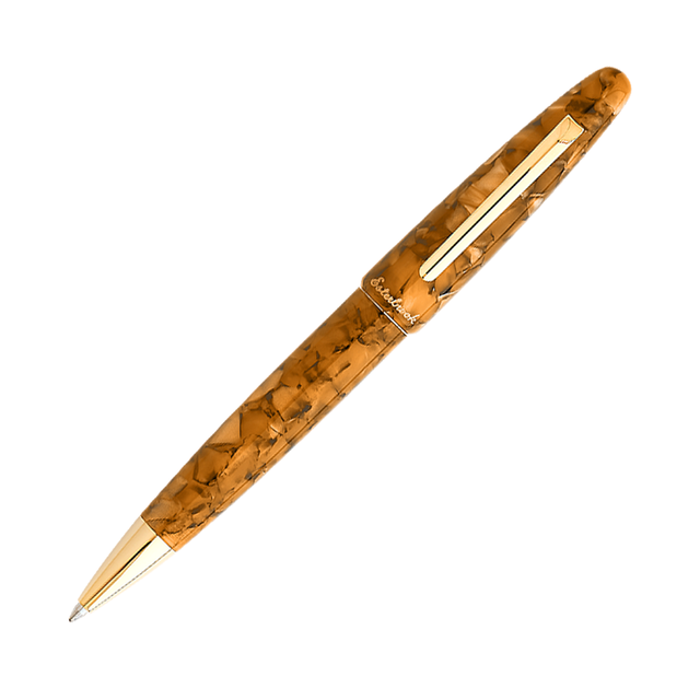Esterbrook Estie Ball Pen Honeycomb with Gold Trim - Ballpoint