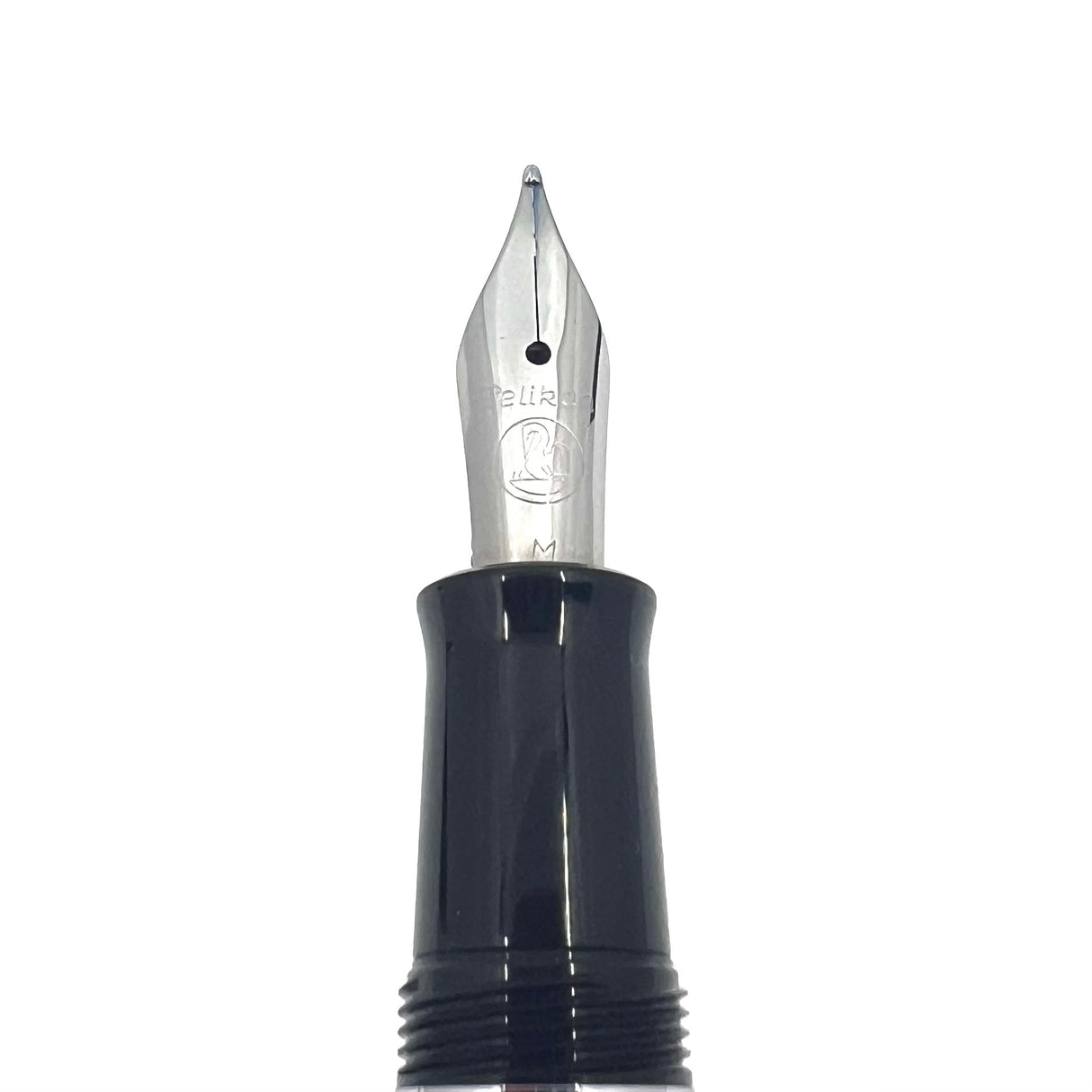 Pelikan P205 Cartridge-Fill Black Fountain Pen   - Medium Stainless Steel Nib