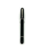 Dunhill Sidecar Black Fountain Pen  - Broad 18kt Gold Nib