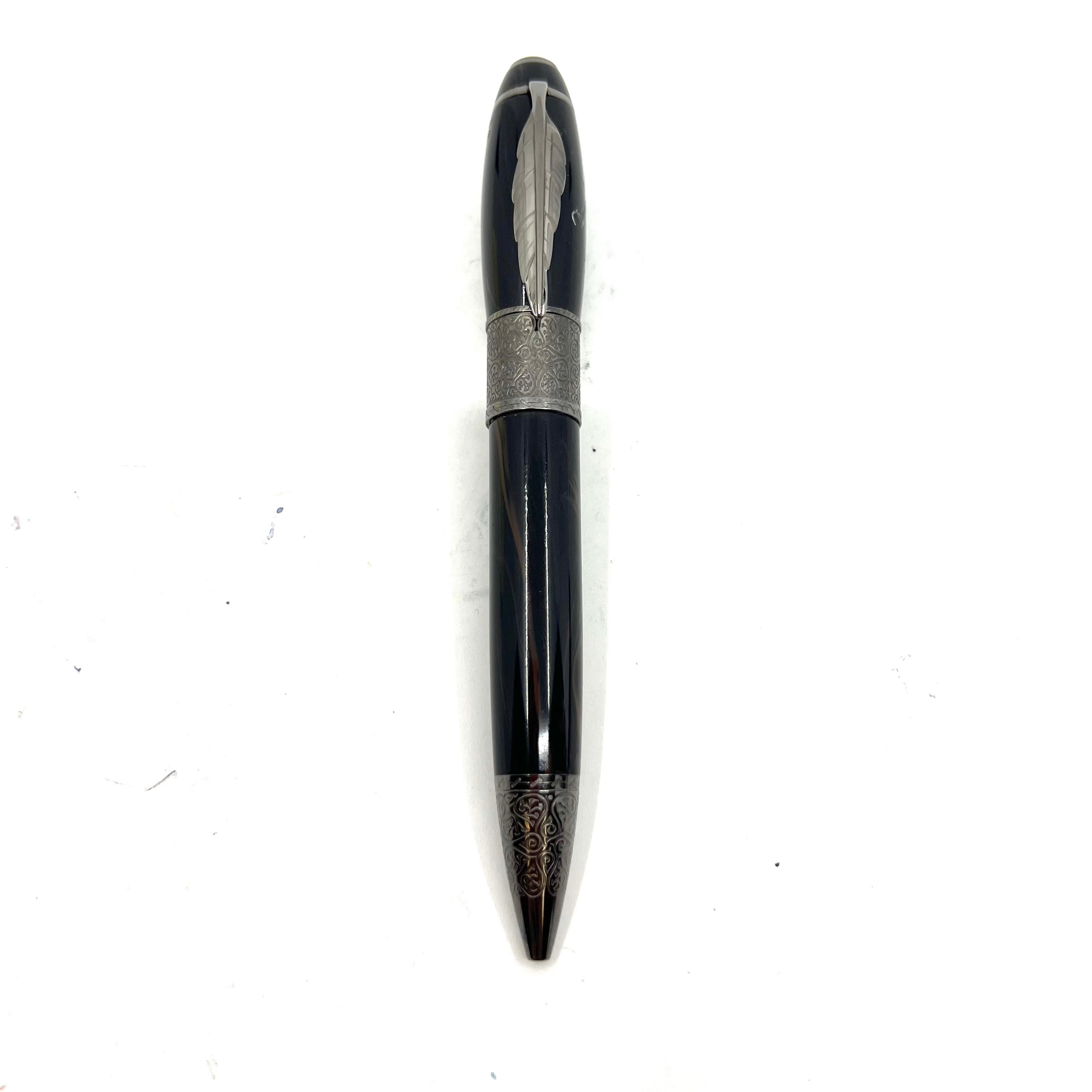 Montblanc Daniel Defoe Writer Series Limited Edition Ballpoint Pen Fountain Pen Hospital