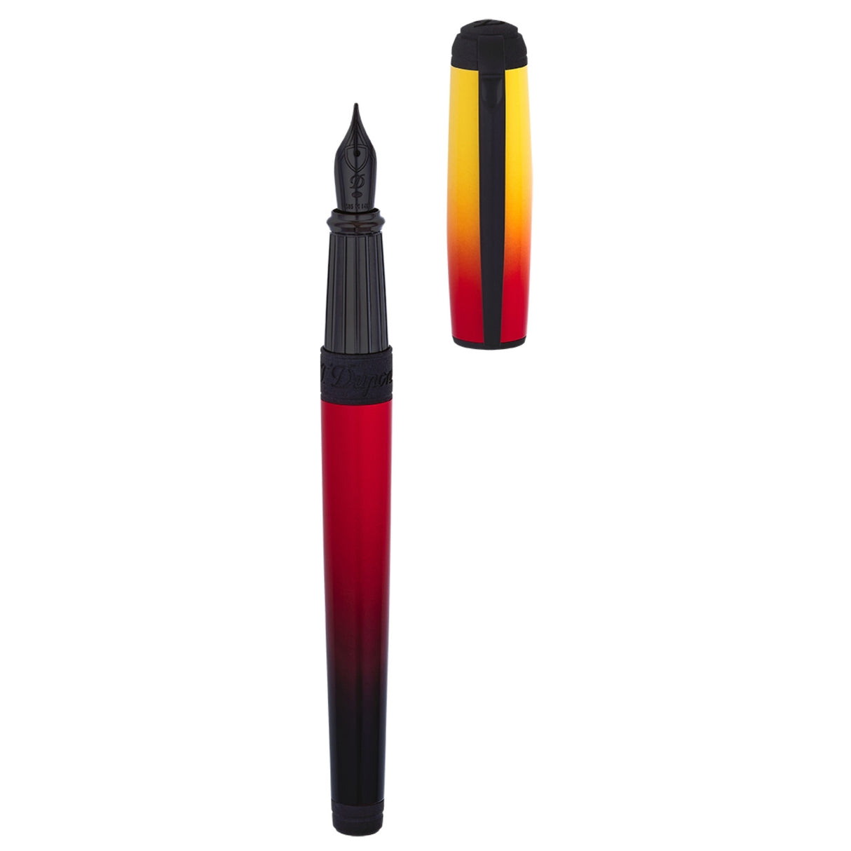 S.T Dupont Line D La Flamme Gradient Collection - Fountain Pen