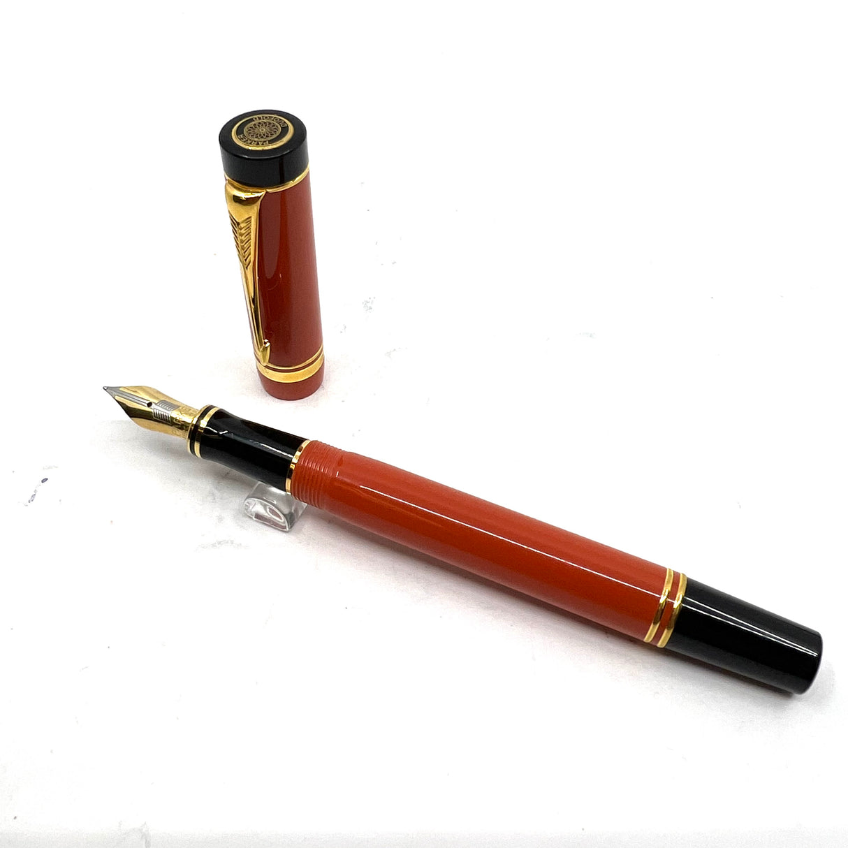 Parker International (Standard Size) Duofold Orange Fountain Pen