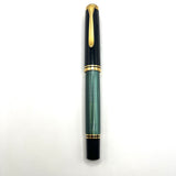 Pelikan M800 Black/Green Striped Fountain Pen