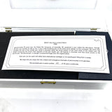 Bexley ULTRA GIANT Limited Edition Black Ebonite Fountain Pen with a Companion Orange Fountain Pen Hidden Inside - Oversized Medium 14kt  Gold Nib - Number 00 of 25 that were sold to the Public