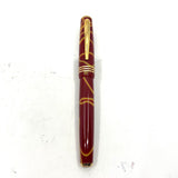 Taccia Staccato Jasper Red/Yellow Swirls Fountain Pen