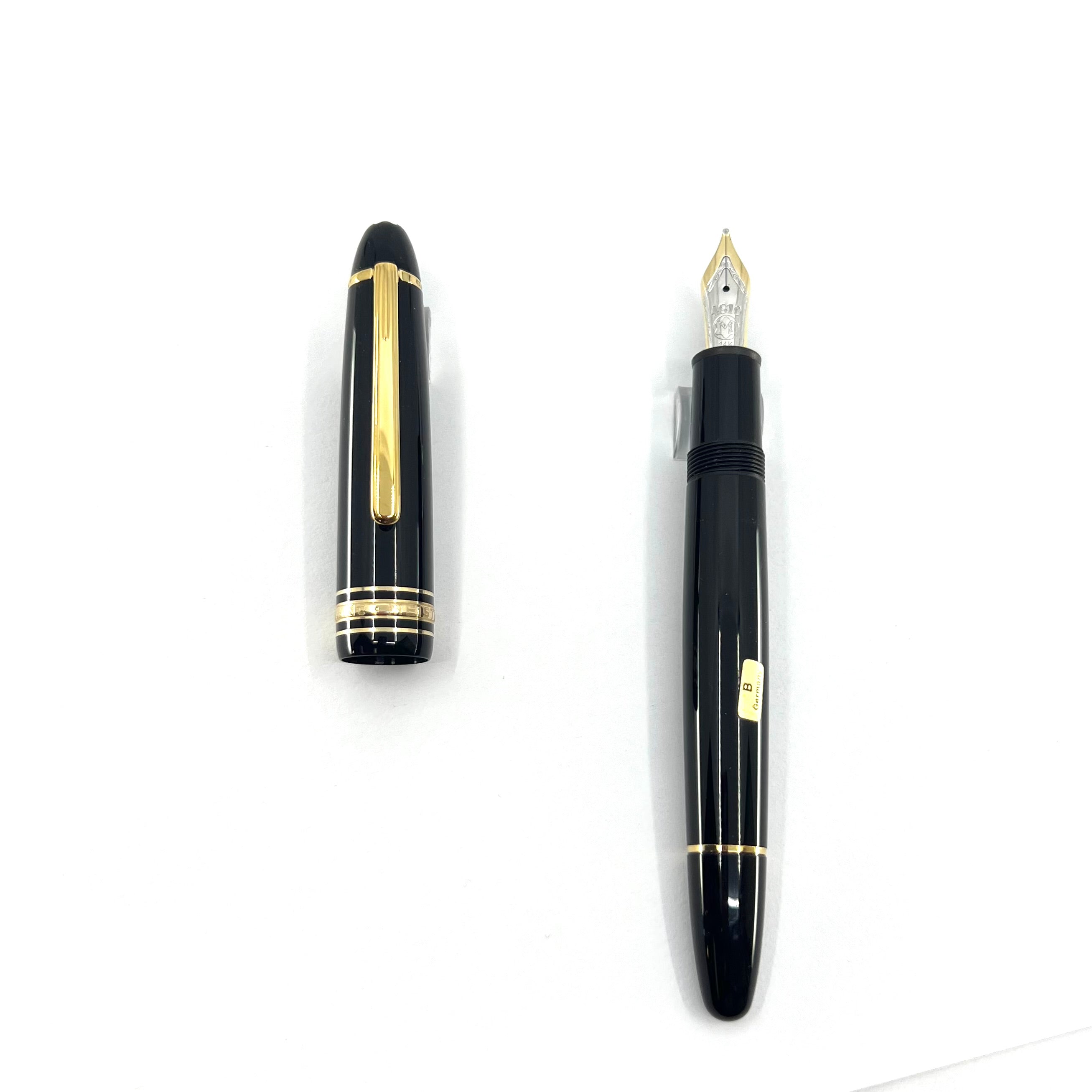 Montblanc #147 Traveler Black Resin LeGrand Meisterstuck Fountain