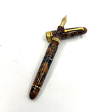 Omas Oversized Gran Ogiva Blue Saffron Celluloid "222' Limited Edition Fountain Pen